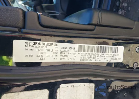 2012 Jeep Grand Cherokee Limited из США, поврежденный, VIN 1C4RJFBG1CC318357